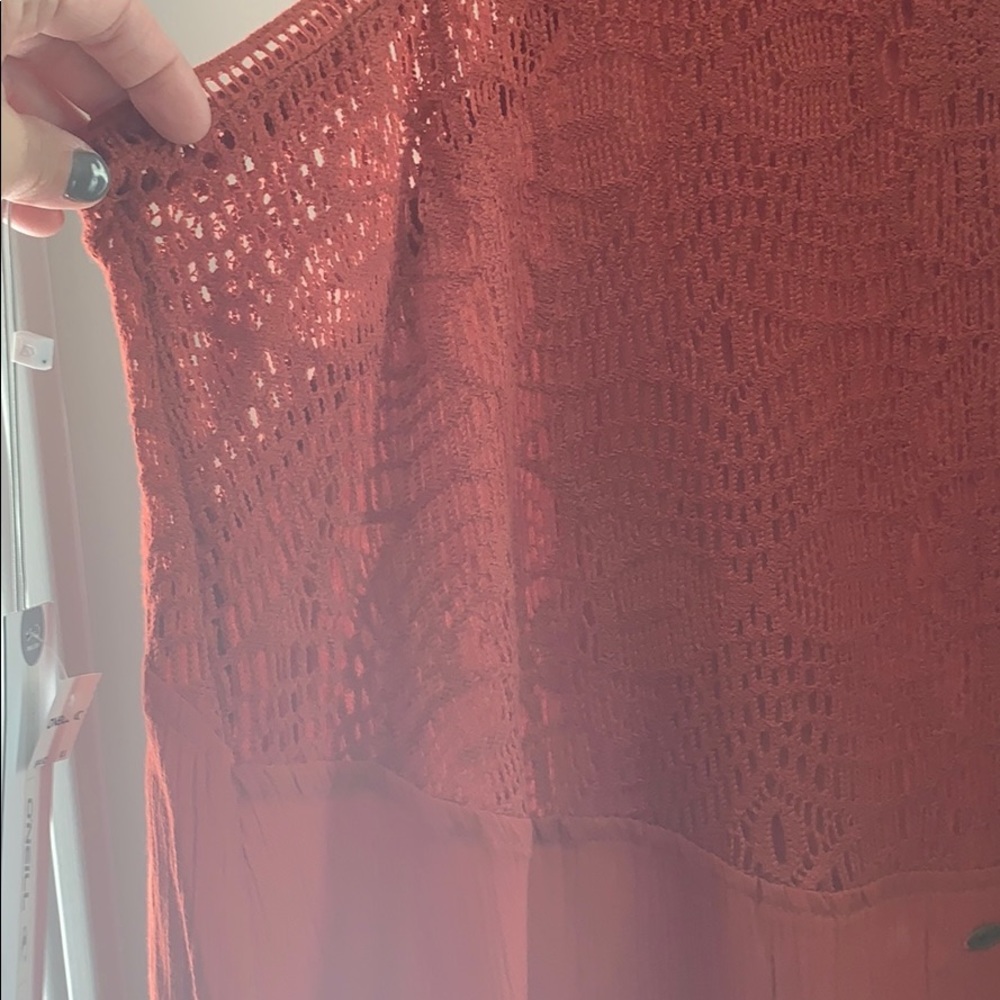 O'Neill Rust Red Sleeveless Dress or Tunic - Picture 6 of 8